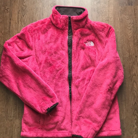 The North Face Jackets & Blazers - Women’s Pink & Brown Fleece North Face Jacket